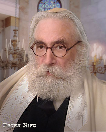 Peter Xifo - Orthodox Rabbi with shawl.